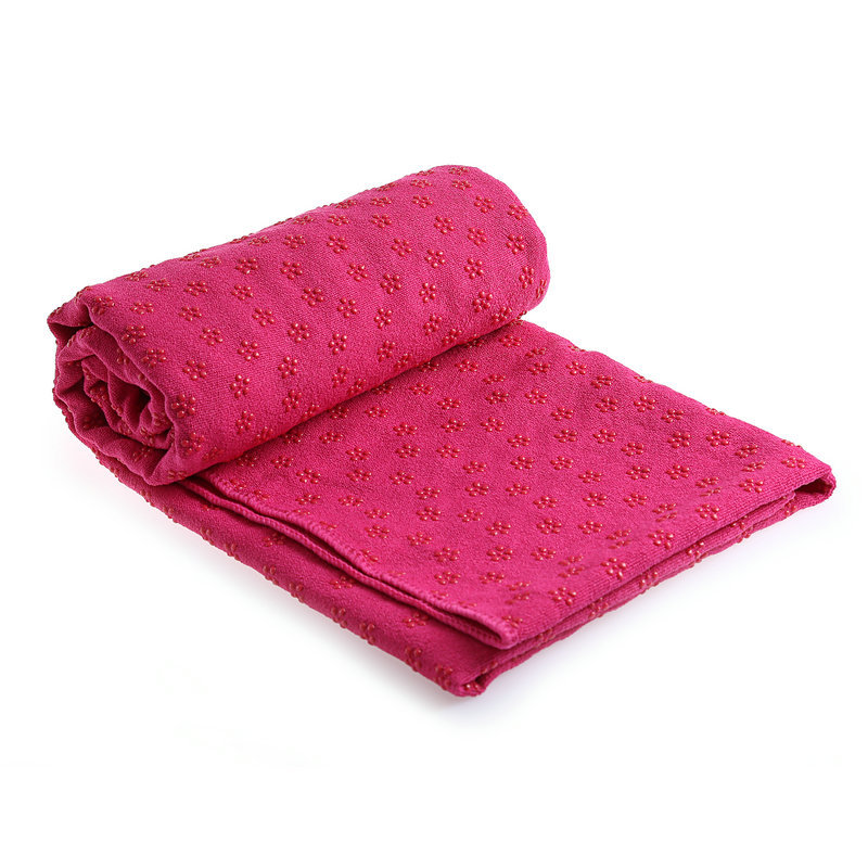 Plum Blossom Point Yoga Mat Non-Slip Towel