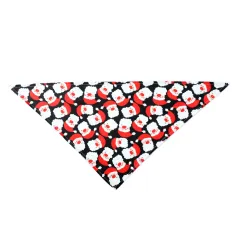 Christmas Pet Saliva Towel Dog Triangle Scarf Cat Decoration Scarf - Santa Claus - View 1