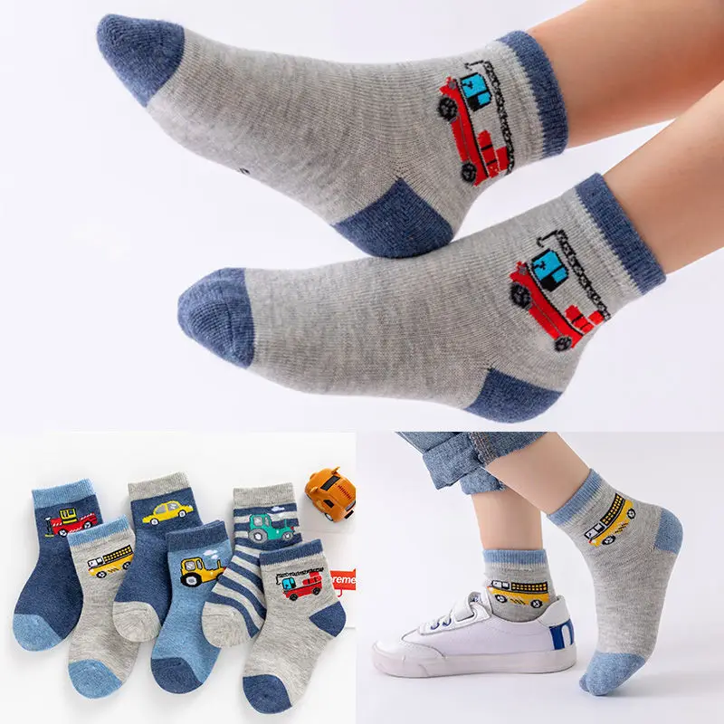 Boys and Girls Baby Cotton Socks Summer Breathable Boat