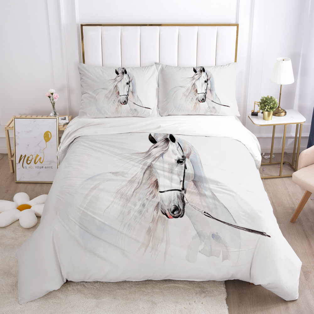 Horse 001 White D