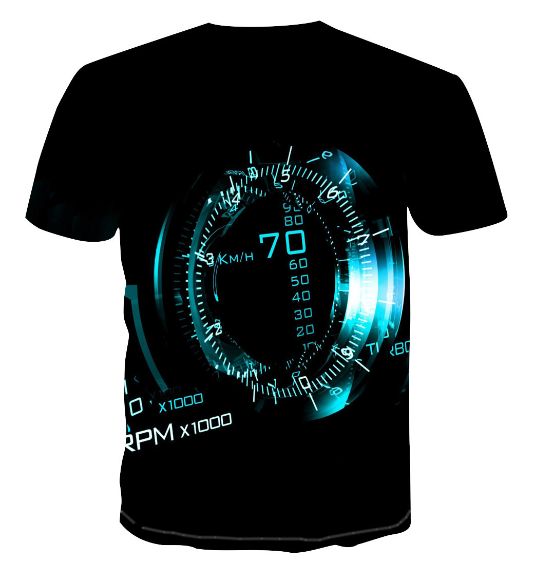 T-Shirt Dashboard Theme Breathable Mesh