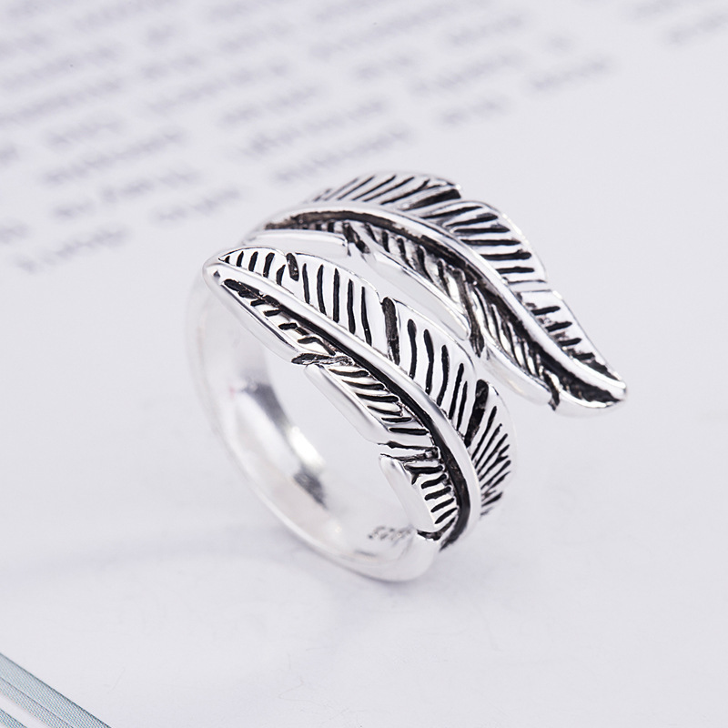 Simple Thai Silver Stainless Steel Ring