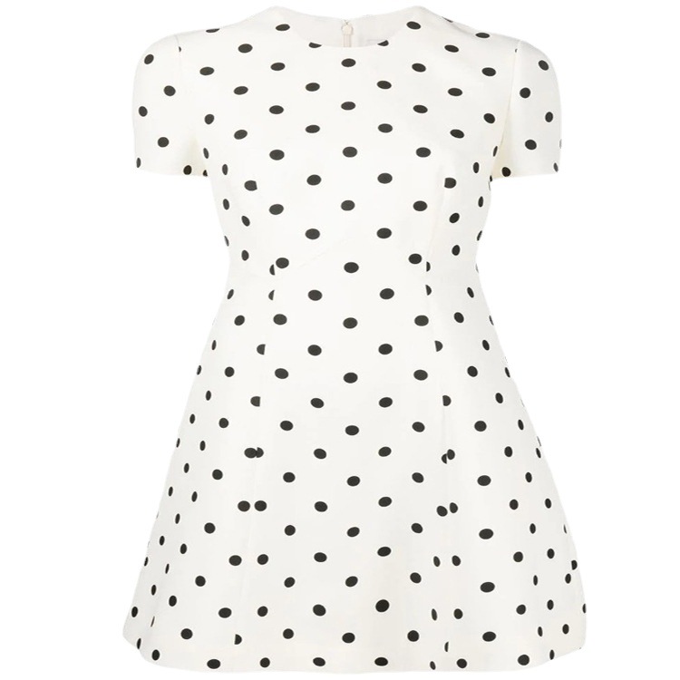 Chiffon A-Line Mid-Length Dress, picture 4 of 5