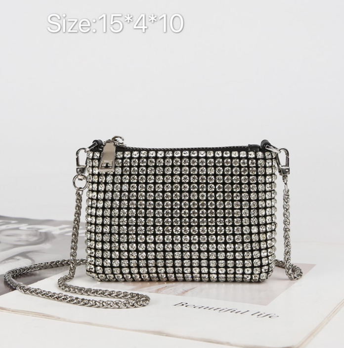 Title 1, Net Red Lipstick Rhinestone Bag Spring Summer N...