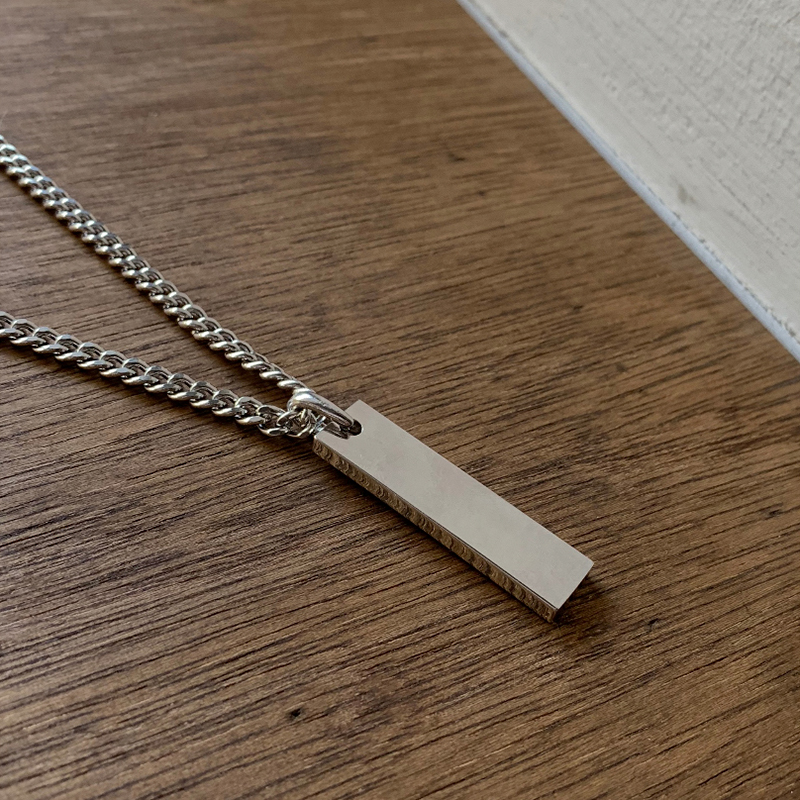 Men And Women Clavicle Chain Trend Personality Wild Geometric Pendant Necklace