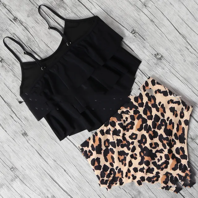 European And American Printed Women's Seaside Vacation Three Point Split 8 Color M - Shop at LoveMi