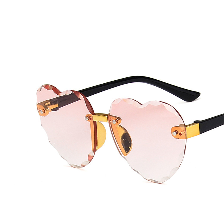 Title 10, Frameless Cut-edge Love Sunglasses