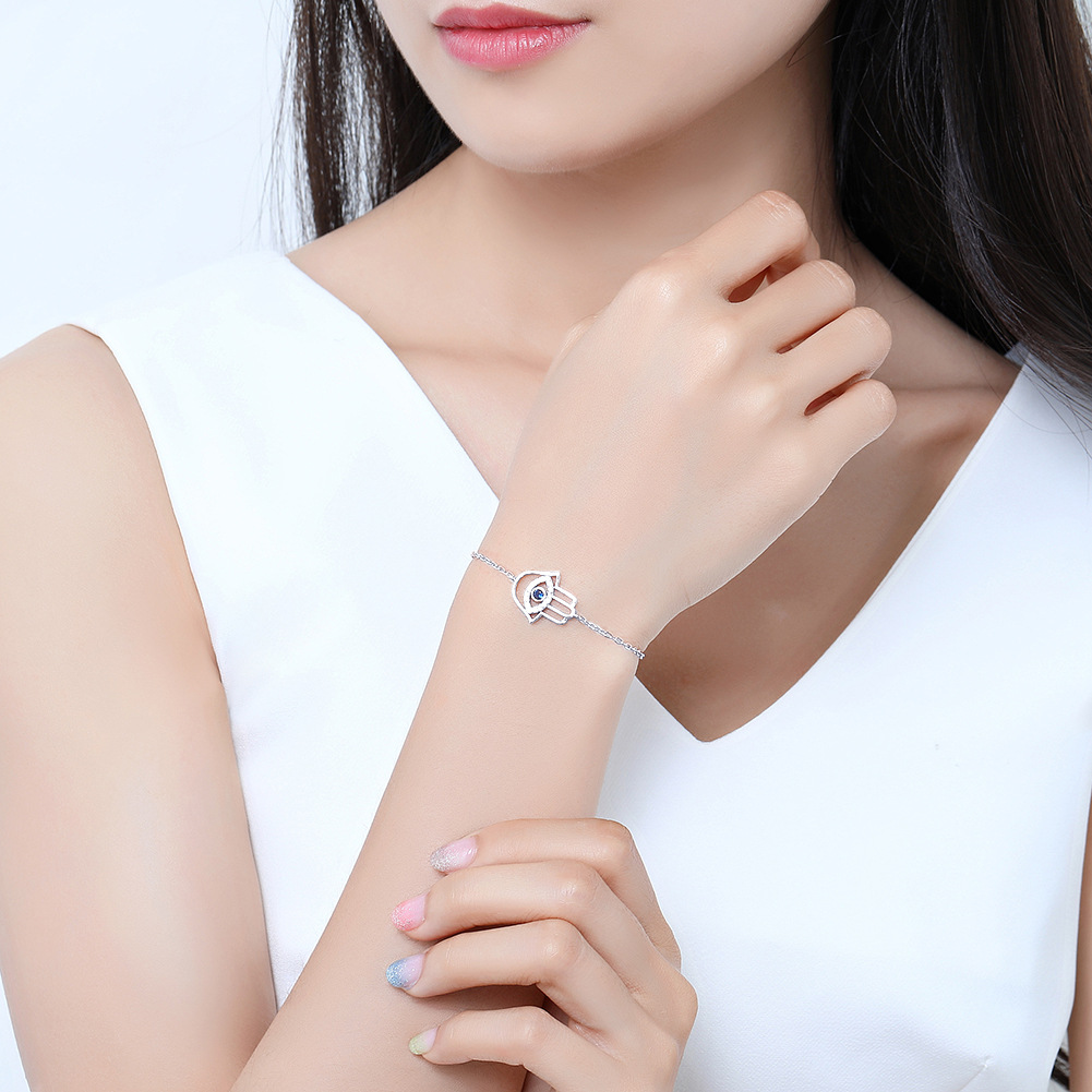 Personality Slap Fashion Crystal Bracelet Ladies Hand Jewelry Wholesale