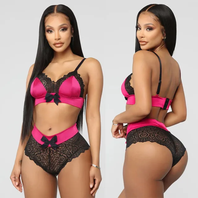 Fun Underwear Sexy Temptation Transparent Sling Pink - Shop at LoveMi