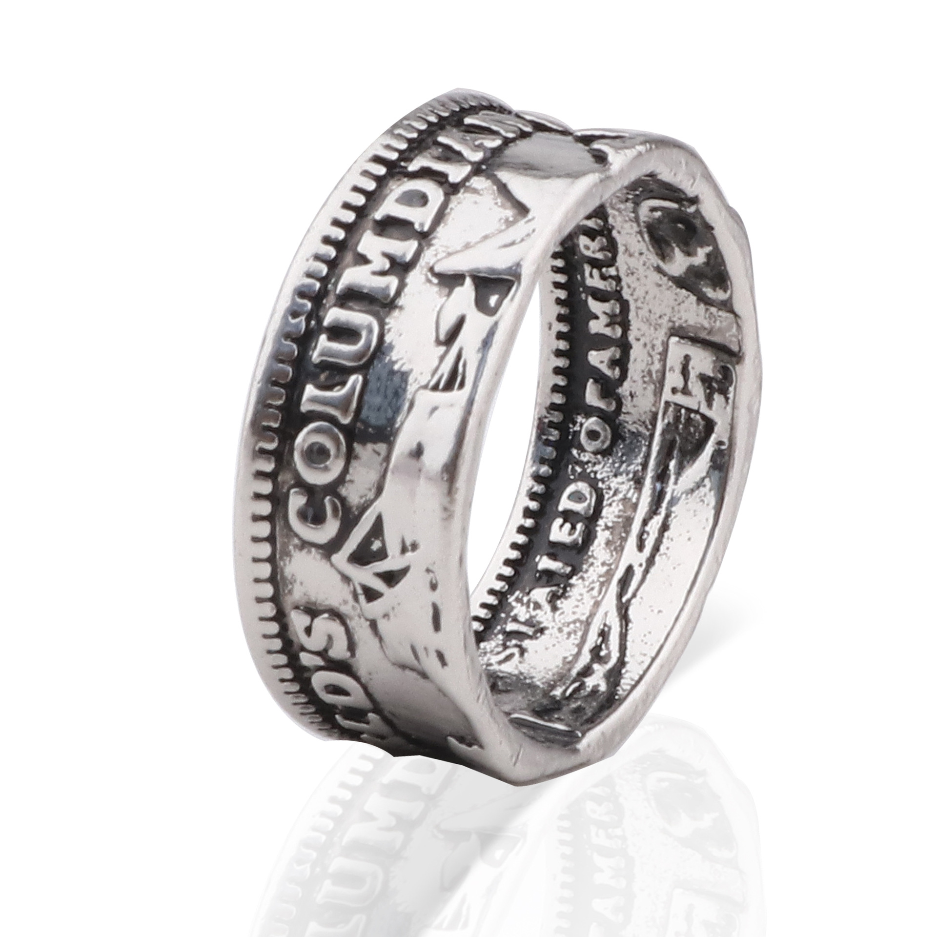Classic Retro Coin Morgan 1983 Alloy Ring For Men And Women
