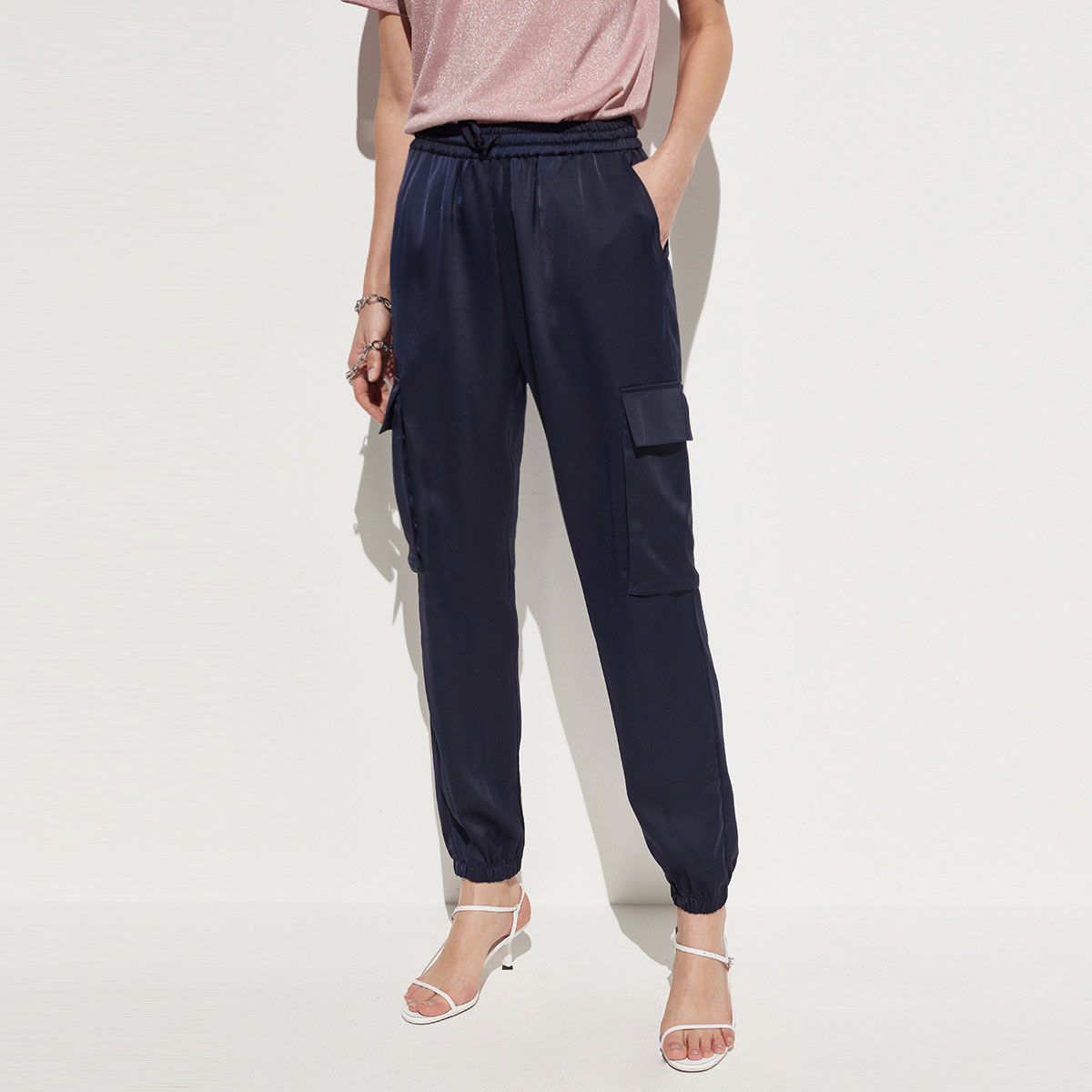 Micro-Elastic High-Waist Slimming Pants Body And Trousers Casual Pants Women - Image 3
