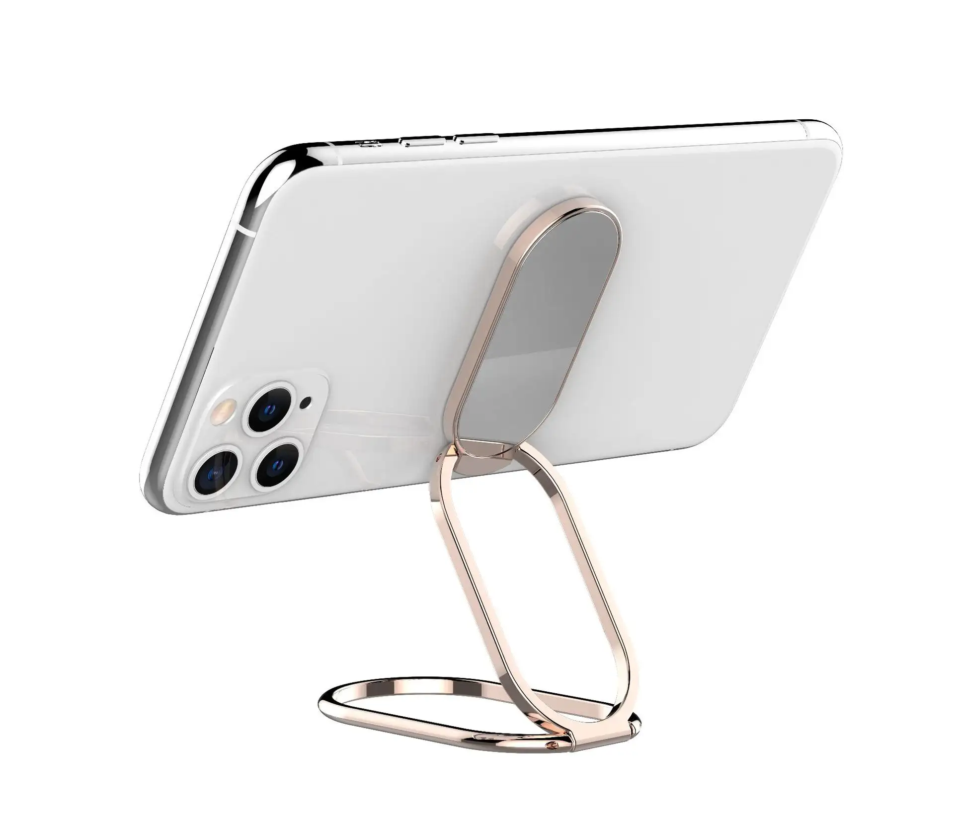 New Multifunctional Mobile Phone Ring Buckle Desktop Lazy Metal Ring Bracket Mobile Phone Ring Buckle Bracket Foldable