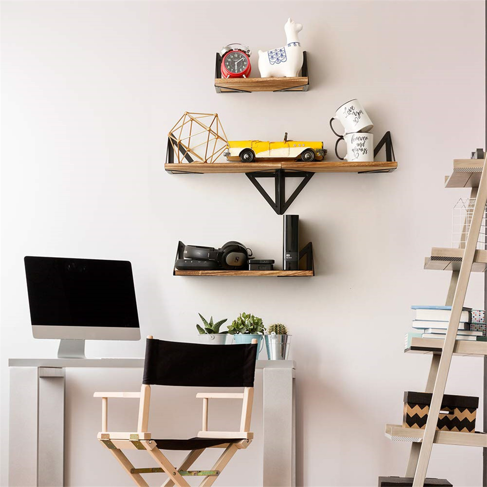 Wall Mounted Floating Shelf Wall Mounted Country Style Wooden, picture 4 of 4