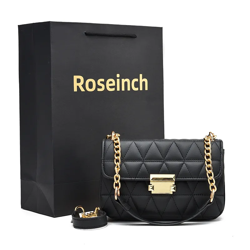 Stylish All Over The Shoulder Summer Sidebag - Black