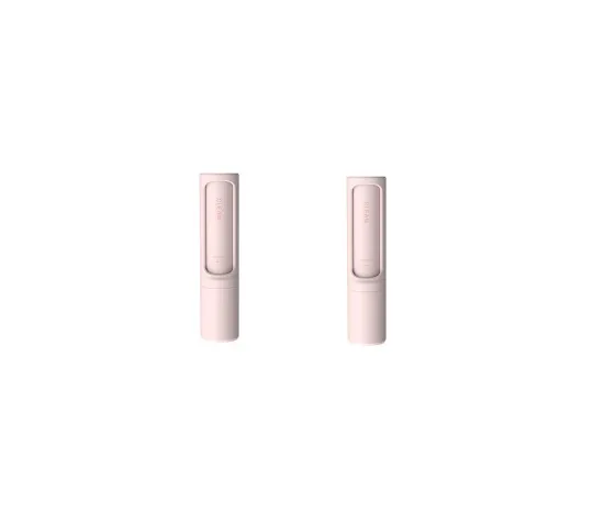 Rotating Cylinder Sticker Roller Electrostatic Brush Hair Removal Artifact Pet Hair Removal Brush Clothes Sticky Brush Hair Remover Pink 2Pcs - Shop at LoveMi
