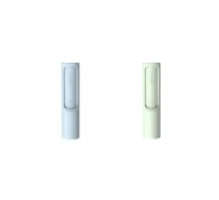 Rotating Cylinder Sticker Roller Electrostatic Brush Hair Removal Artifact Pet Hair Removal Brush Clothes Sticky Brush Hair Remover - Blue And Green - View 1