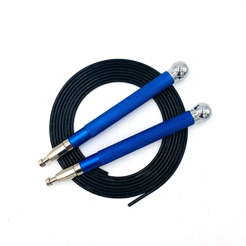 Aluminum Handle Steel Wire Skipping Weight Self-locking Double-bearing Rope
