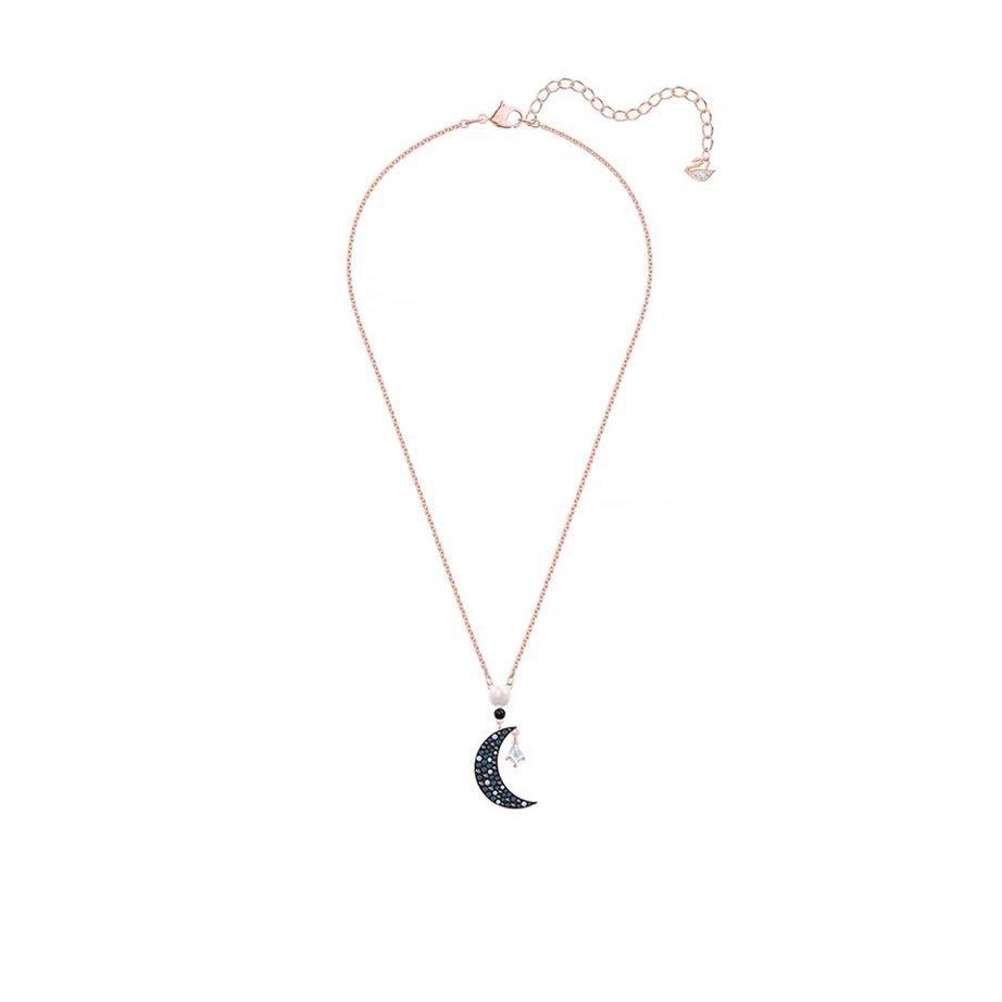 Fashion Mystery Moon Crystal Collarbone Chain