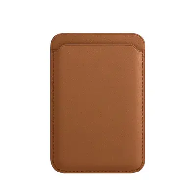 Plush Doll Leather Magnetic Card Holder