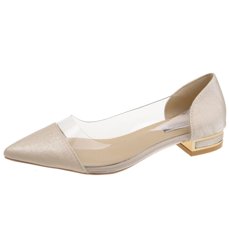 Women'S All-Match Low-Heeled Shallow Shoes