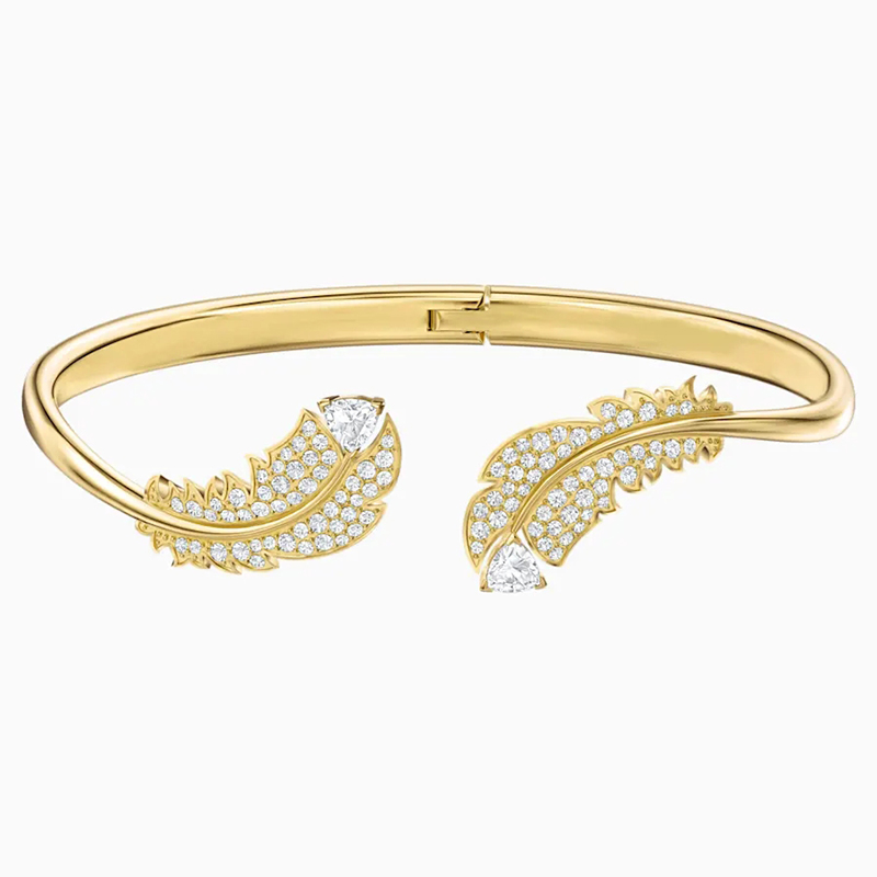 1619673458299 Feather Jewelry Set — Necklace, Bracelet & Earrings