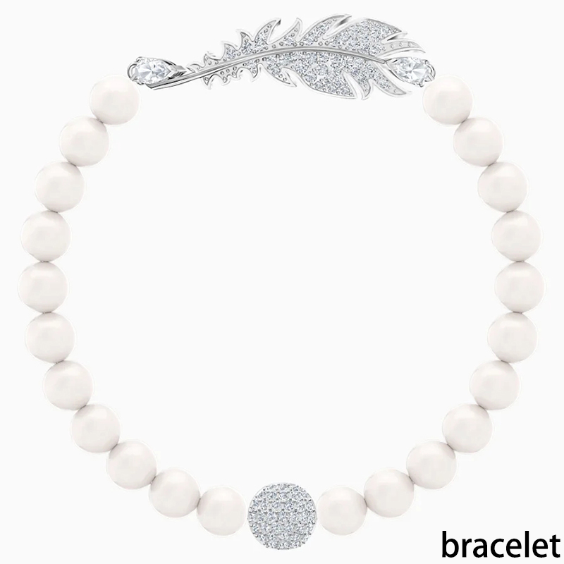 1619673458306 Feather Jewelry Set — Necklace, Bracelet & Earrings