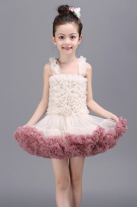 Young Children Dance Dress Pettiskirt Lace Spring And Summer Dress