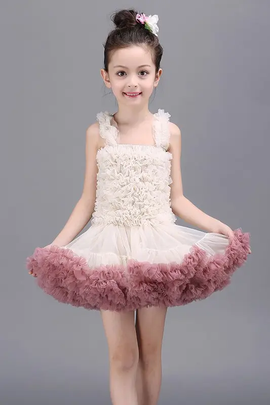 Young Children Dance Dress Pettiskirt Lace Spring And Summer Dress