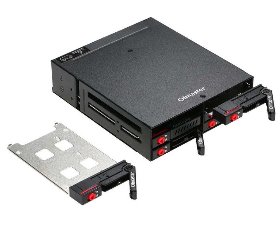 Chassis 6 Bay Optical Drive Bay 2.5-Inch Serial Port Built-In Optical Drive Bay Hard Disk Enclosure