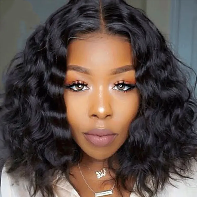 New Style African Wigs Short Curly Hair Afro Medium