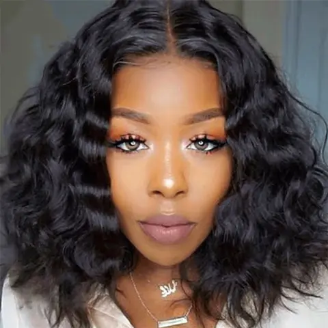 New Style African Wigs Short Curly Hair Afro Medium
