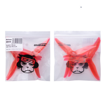 Qianfeng Toothpick 4023-ի 4 դյույմանոց եռաթև պտուտակներ՝ 1.5 մմ և 5 մմ կրկնակի անցքով, 2 զույգ