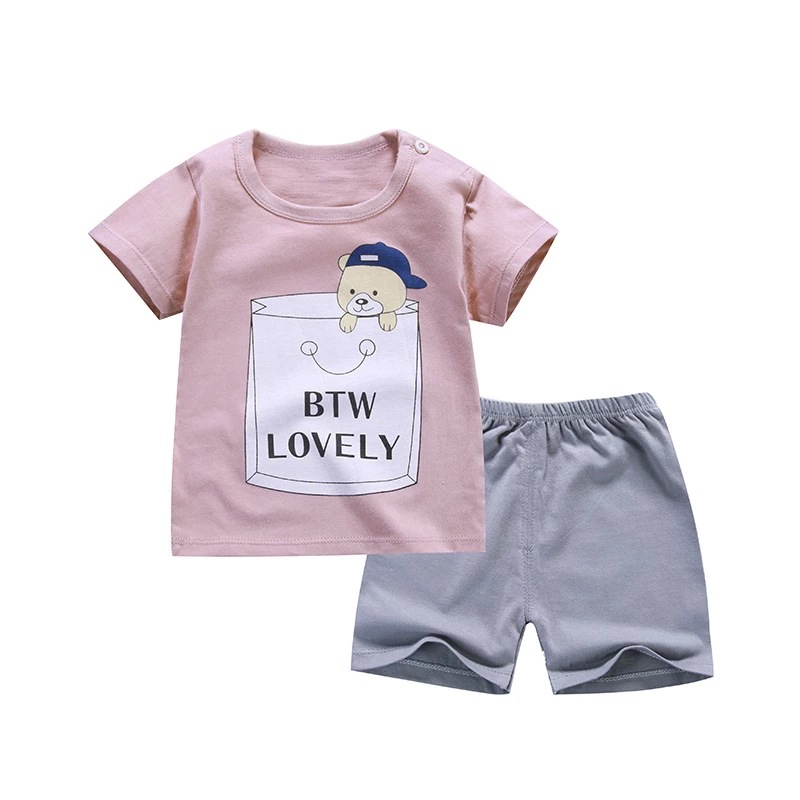 Winter Pants Suit Pullover Cartoon Cotton Korean Boy Summer Cartoon Anime Yellow Pajamas