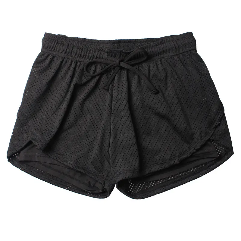 The New Drawstring Fake Two-Piece Running Training Quick-Drying Yoga