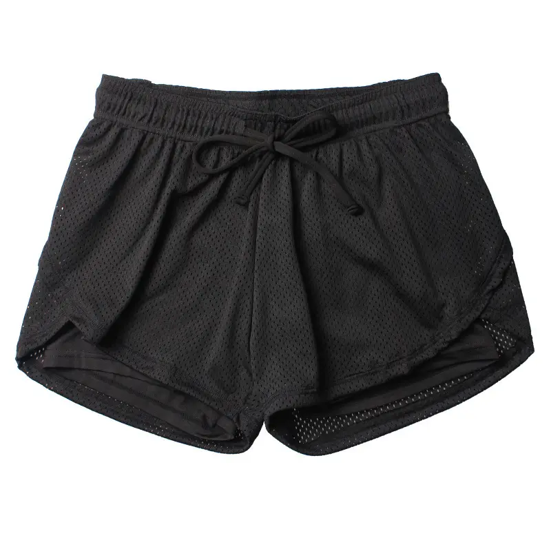 The New Drawstring Fake Two-Piece Running Training