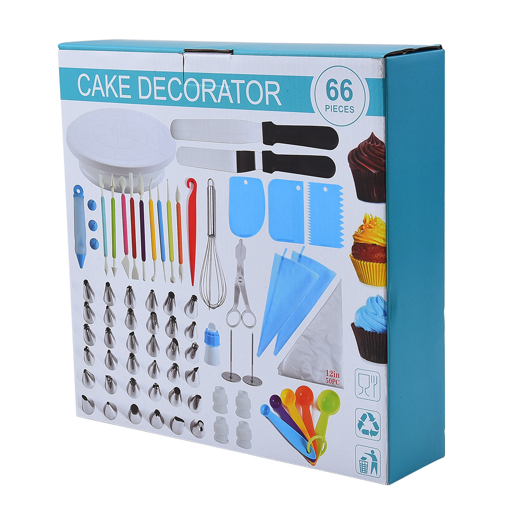 Title 9, Stainless Steel Decorating Set 92 Pieces Of Cak...