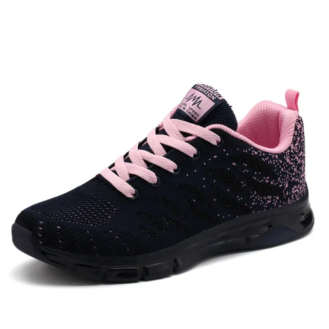 Air Cushion Sneakers Mesh Running Shoes Blue - Shop at LoveMi