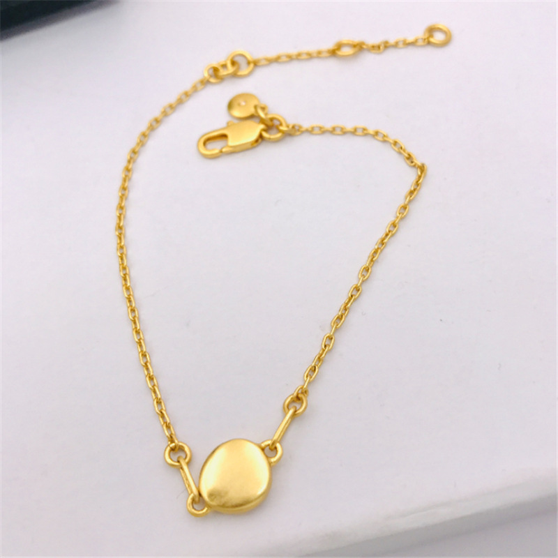 Golden Simple Retro Fashion Cold Wind Bracelet