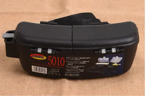 Waist-Mounted Fishing Gear Gadgets Bait Box Super Hard Plastic
