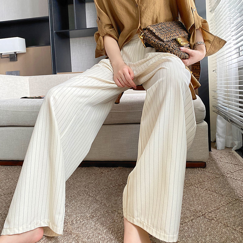 Title 2, Classic Vertical Stripes Suit Craft Loose High ...