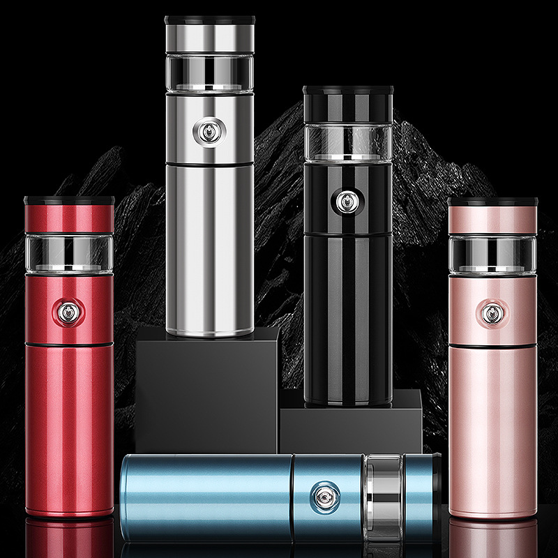 Stainless Steel Vacuum Flask Men And Women Filter Travel Water Cup