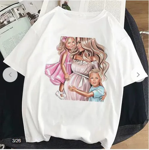 Mother And Ladies Parent Child T Shirt 1020 - Shop at LoveMi