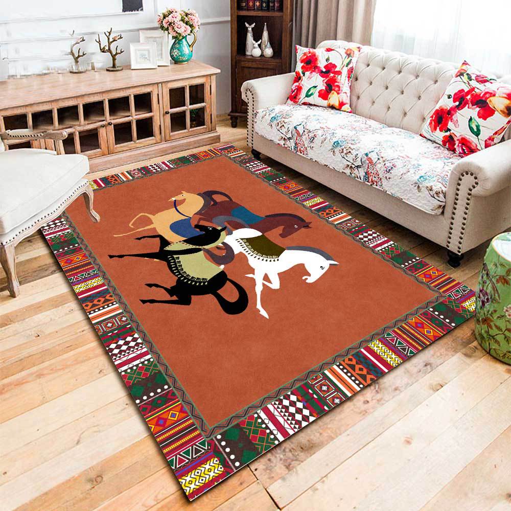 Horse Pattern Area Rug, picture 4 of 4