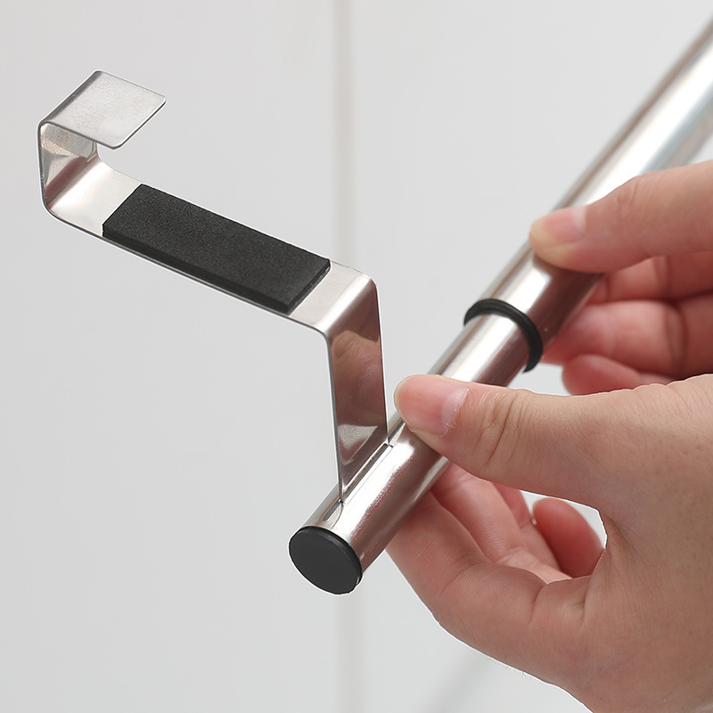 Title 9, Creative Stainless Steel Single Towel Rack Free...