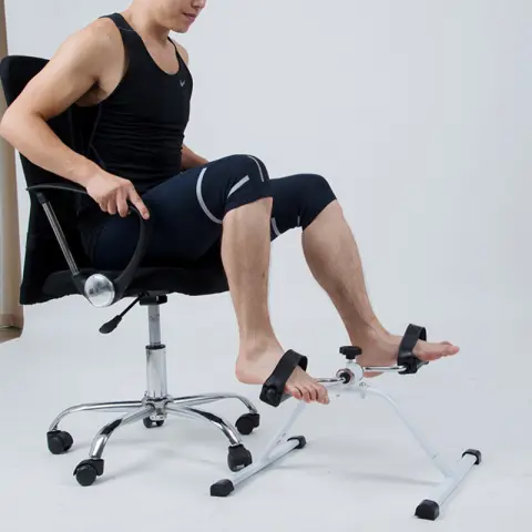 Portable Pedal Exerciser Leg Fitness Machine Mini Bicycle Sport