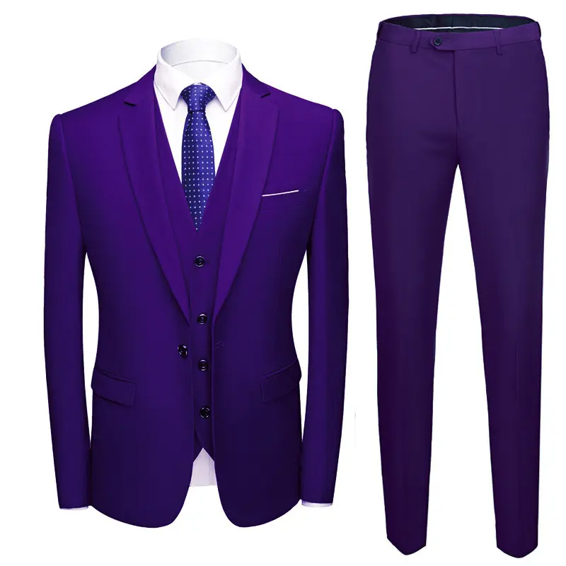 Men's Business Suits Wedding Dress Suit Set