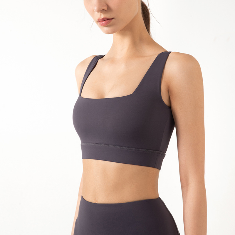 Title 5, New Sports Square Neck Bra Women