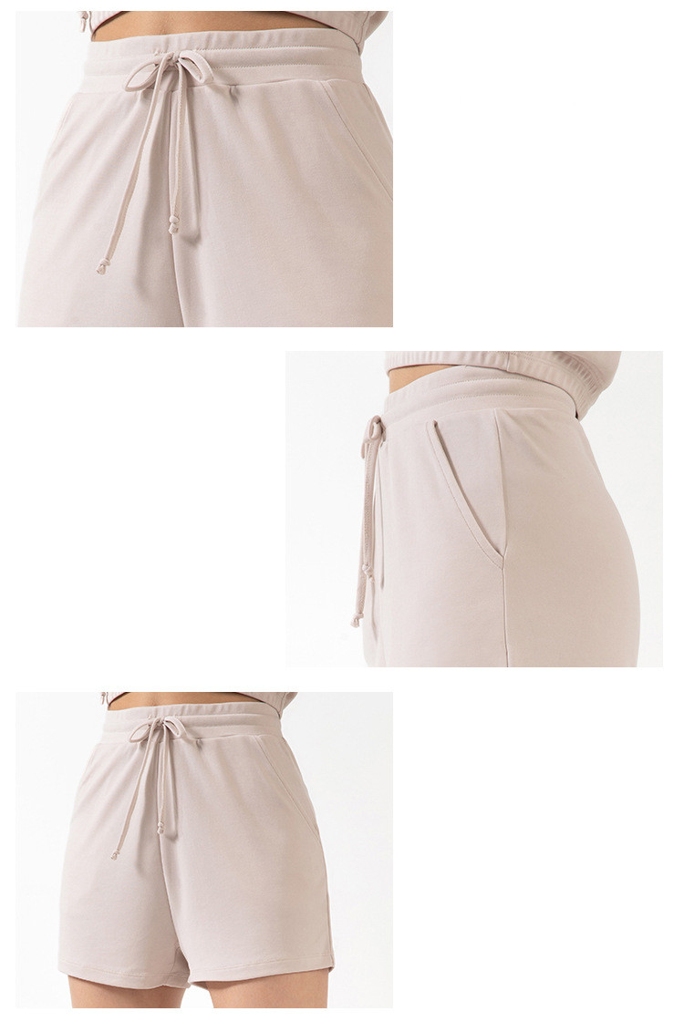 Women's Vest Shorts Suit Running Sports Breathable Outdoor Fitness Training Yoga Wear