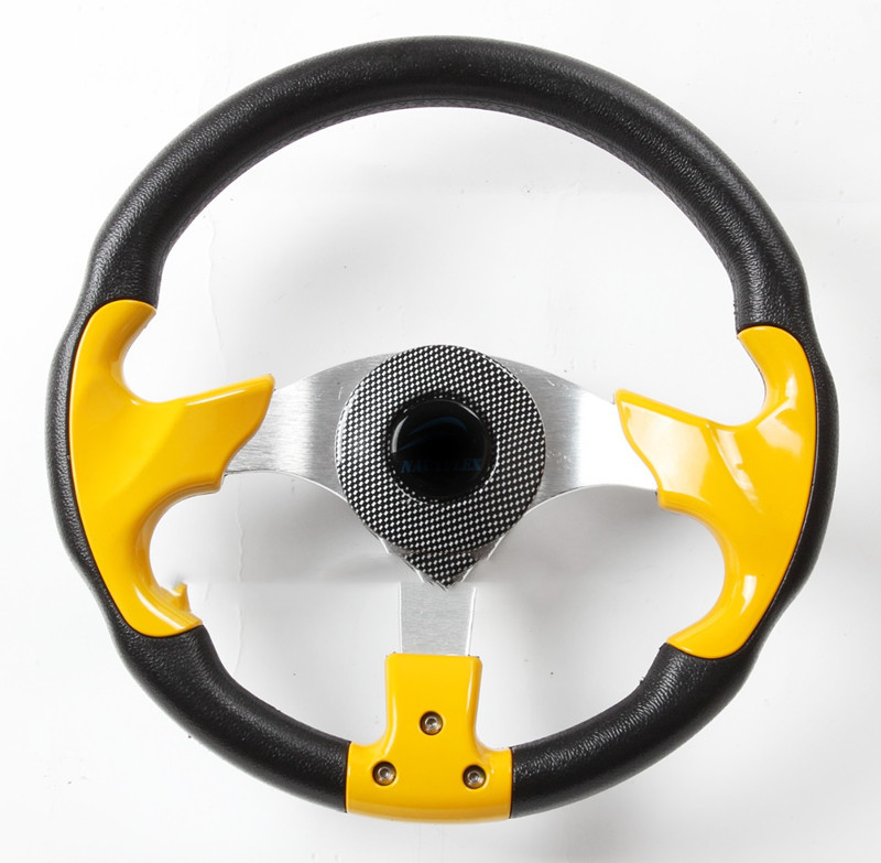 32cm yellow steering wheel