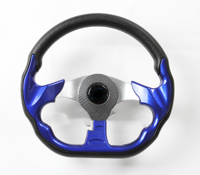 32cm blue steering wheel